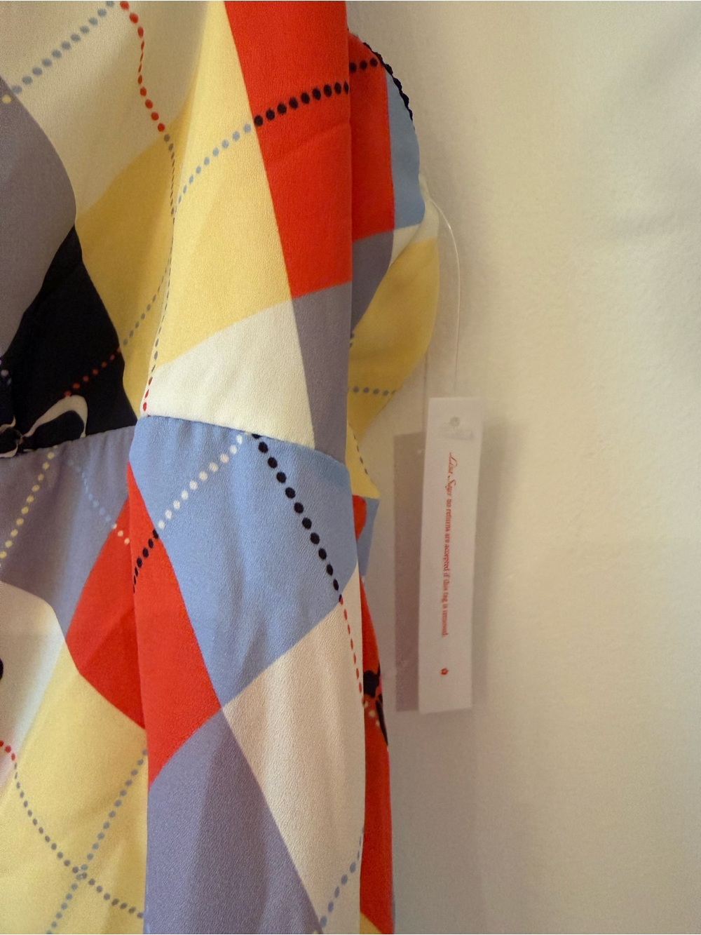 NWT Lisa Says Gah The Lia in Cirque Argyle - Picture 4 of 8